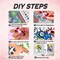 5D Diamond Painting Kits for Adults Full Drill Butterflies and Flowers Diamond Art Paint with Round Diamonds DIY Gem Painting Kit for Home Wall Decor